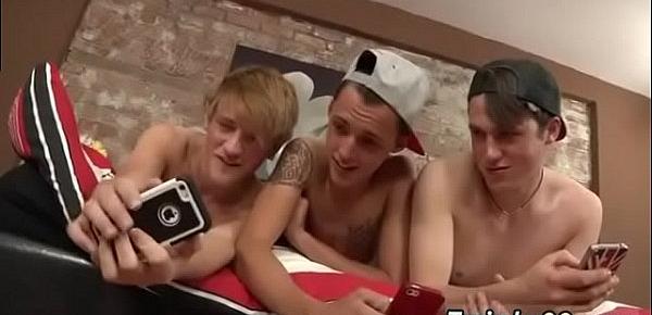  Gay sex new long duration free Cheating Boys Threesome!